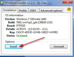 win7系统激活工具Windows Loader自动识别v2.2.2免费英文版（暂未上线）