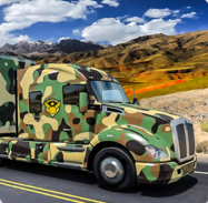 军用卡车驾驶模拟器