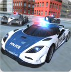 警察駕駛警車模擬器