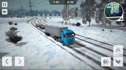 冬季卡车驾驶员模拟器截图3