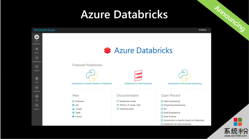 微软推出基于Apache Spark的Azure Databrick