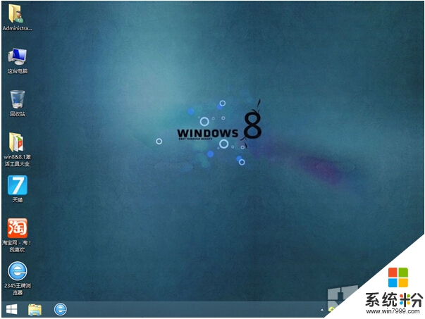 深度技术GHOST WIN8.1 X64位专业纯净版v2015.01