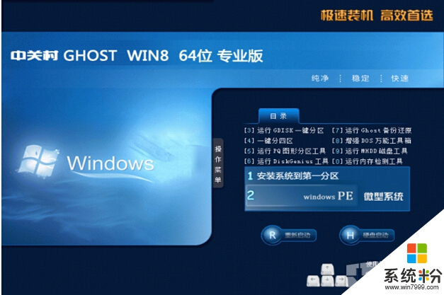中关村GHOST WIN8_64位专业版v2014.05