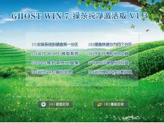 GHOST WIN7 64位绿茶纯净激活版V 2015.11