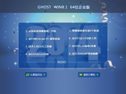 GHOST WIN8.1 64位企業版V2015.04