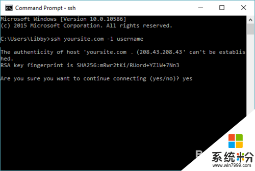 win10正式版怎么启用SSH,win10正式版启用SSH的方法，步骤8