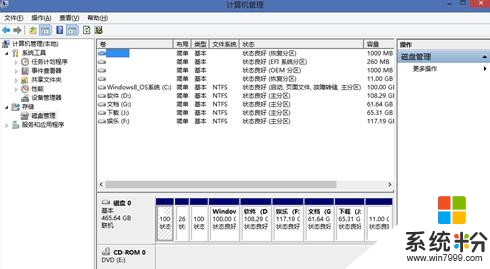 win8.1系统就一个c盘怎么办，步骤2