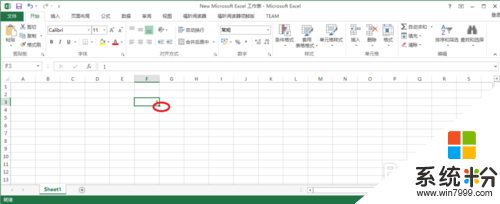 Excel表格填充等差序列的方法，步骤1