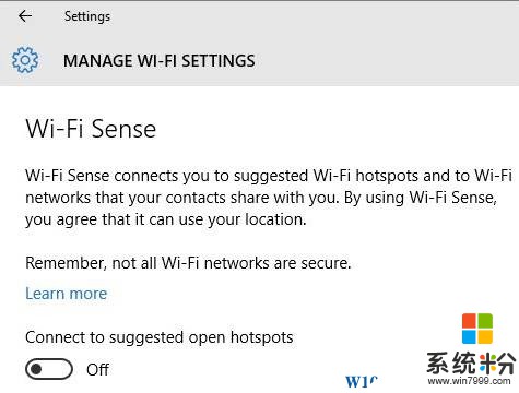 Windows 10系统 wi-fi sense有什么用?(3)
