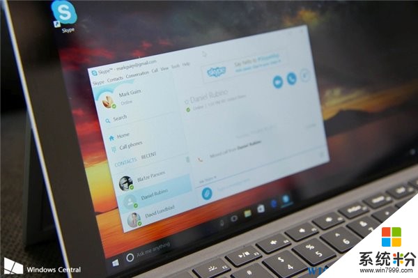 Win10系统桌面版Skype最新版出现"消息显示出现故障"BUG,降级可解决(1)
