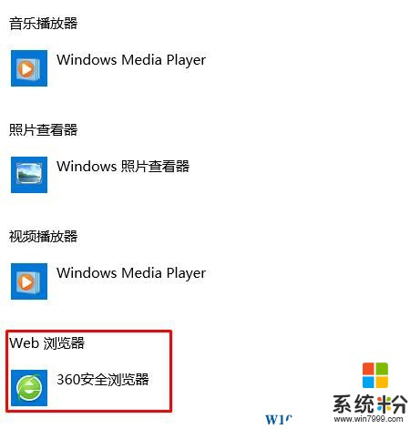 win10怎麼設置默認瀏覽器？【win10自定義默認瀏覽器的方法】(4)