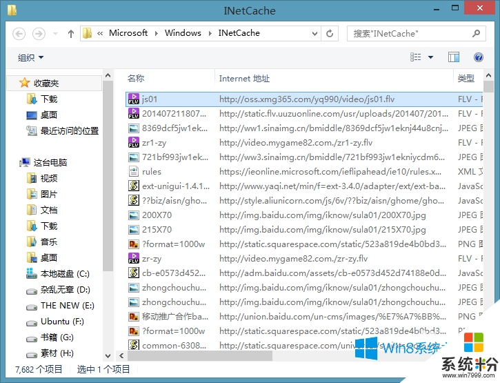 windows8係統ie緩存文件在哪，步驟6.3