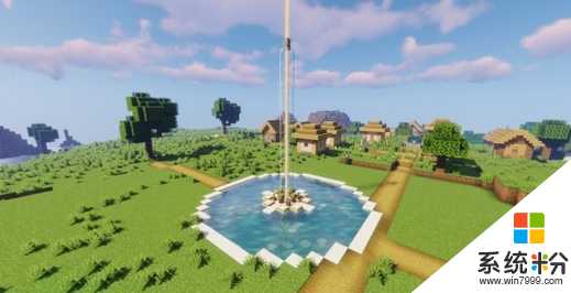我的世界喷泉广场怎么制作