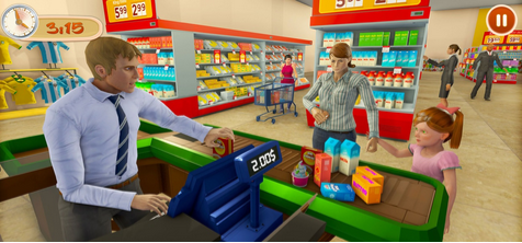 超市杂货店购物游戏3d手游版下载