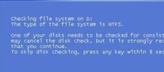 每次开机XP笔记本都自检并修复硬盘该如何设置 每次开机XP笔记本都自检并修复硬盘该怎样设置