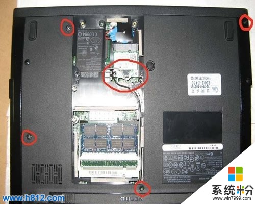 DELL戴尔V1220笔记本电脑键盘拆解的方法 DELL戴尔V1220笔记本电脑键盘如何拆解