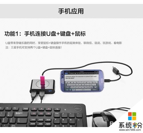 手机、平板接用键盘鼠标操作的详细教程 手机、平板接用键盘鼠标操作的图文教程 