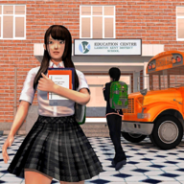 高中女生校园模拟器游戏