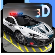警车模拟器2019停车场游戏