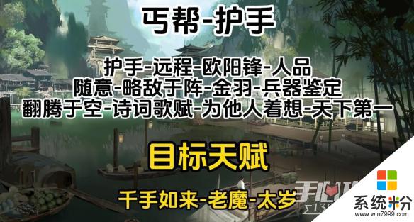 射雕手遊天賦怎麼選擇