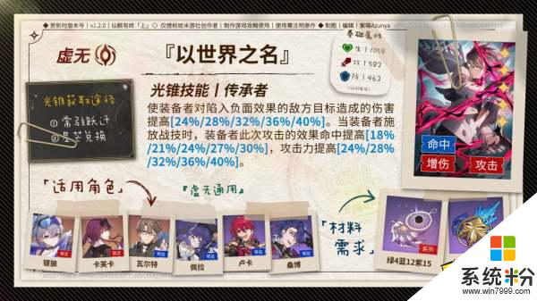 崩壞星穹鐵道盧卡光錐怎麼選擇