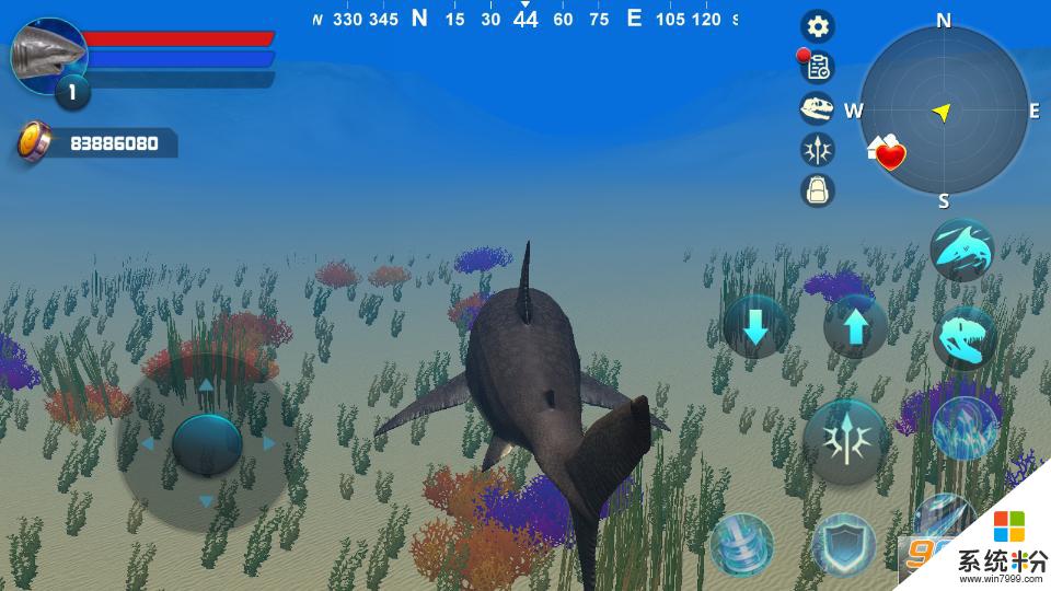 3d巨齿鲨生存模拟器无限金币破解版下载