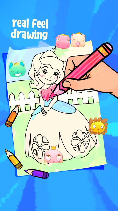 公主 上色 游戏官方ios版下载_公主 上色 游戏苹果版官方下载