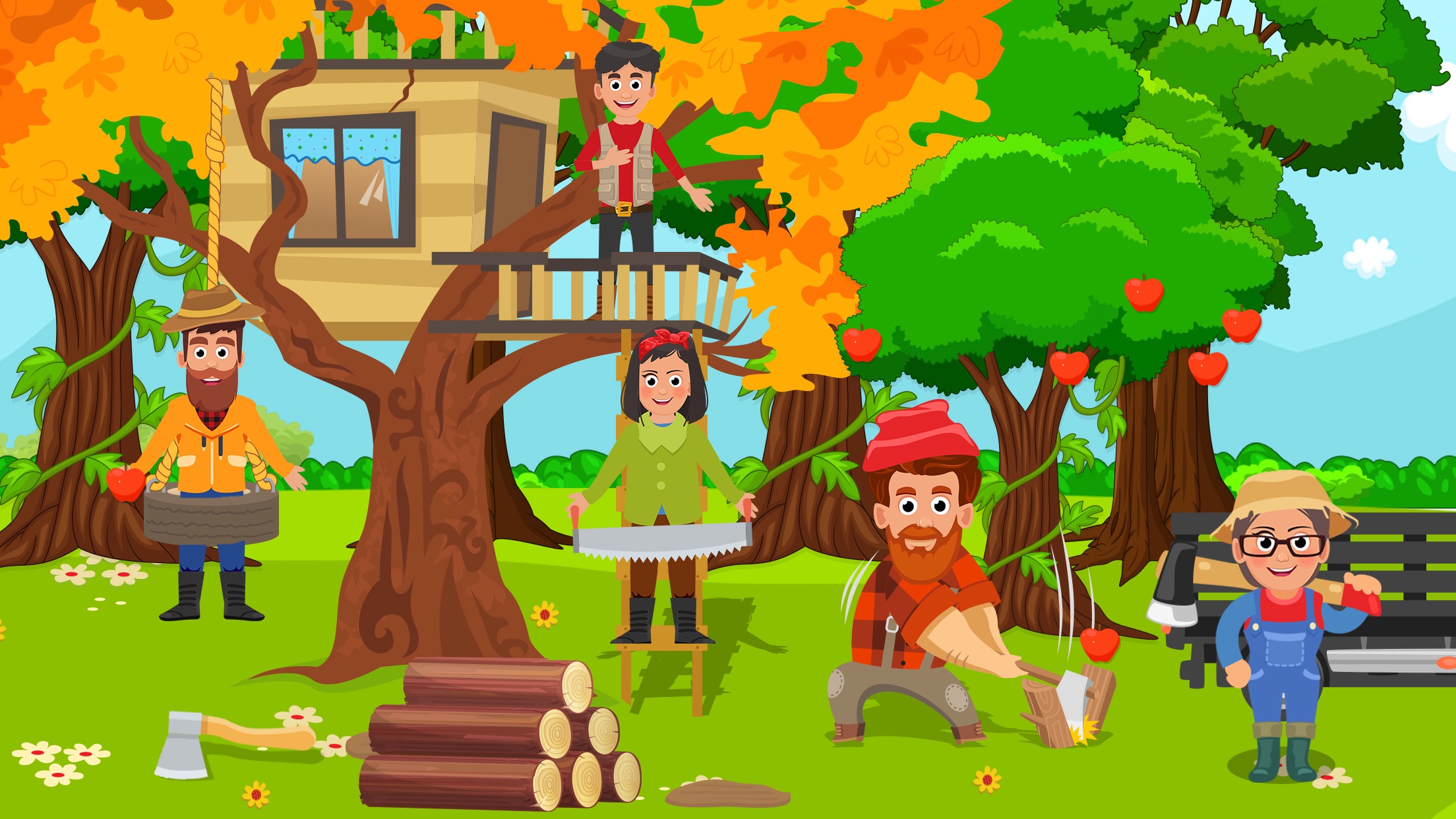 假装玩伐木工人生活ios手机版下载_假装玩伐木工人生活苹果手机版下载