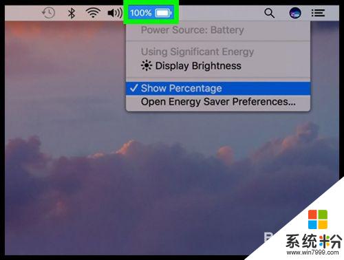 macbook顯示電池電量 如何在Mac電腦上顯示電池剩餘電量百分比