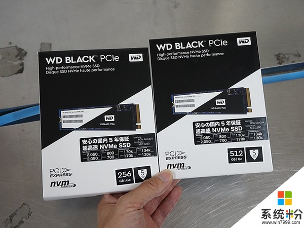 西数首款黑盘M.2 PCIe SSD上市 速度高达一秒2G(1)