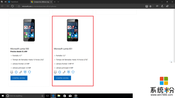 "诈尸"了? WP新机Lumia 651现身微软官网(1)