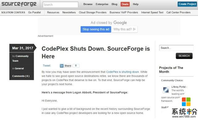 微软关闭CodePlex源代码托管平台 程序员再次无家可归?(3)