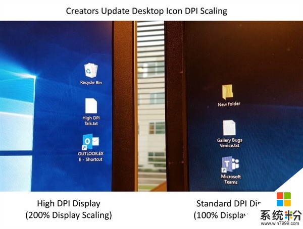 Windows 10创作者更新高DPI对比：200%依旧清晰(2)