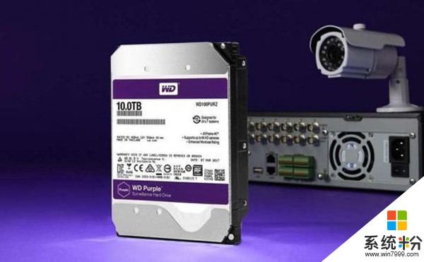 西数发售监控专用10TB紫盘：售价400美元 国内更贵