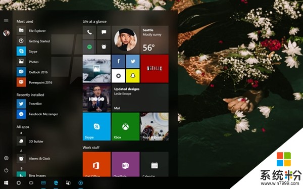 Windows 10 RS3新截图抢先看：透明磁贴、浅色任务栏(1)