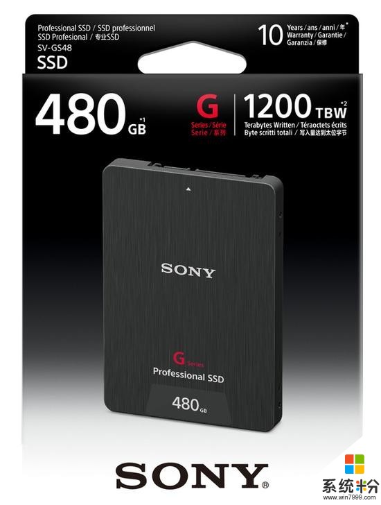 有点贵！索尼发布G系列专业SSD：480GB卖2000元