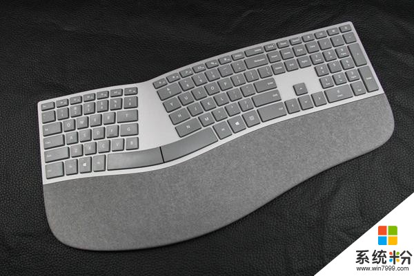 微软998人体工学键盘上手 全平台办公利器(1)