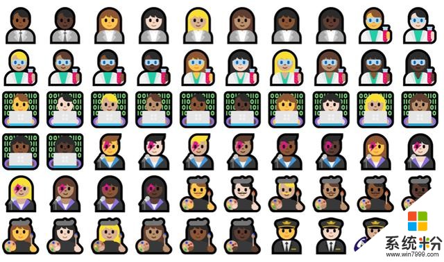 Windows10年度最大更新帶來770個全新emoji表情(2)