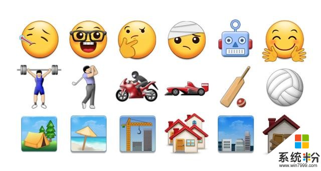 手机厂商emoji表情大不同：苹果经典，三星滑稽，微软有点丑(8)