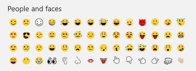 手机厂商emoji表情大不同：苹果经典，三星滑稽，微软有点丑(11)