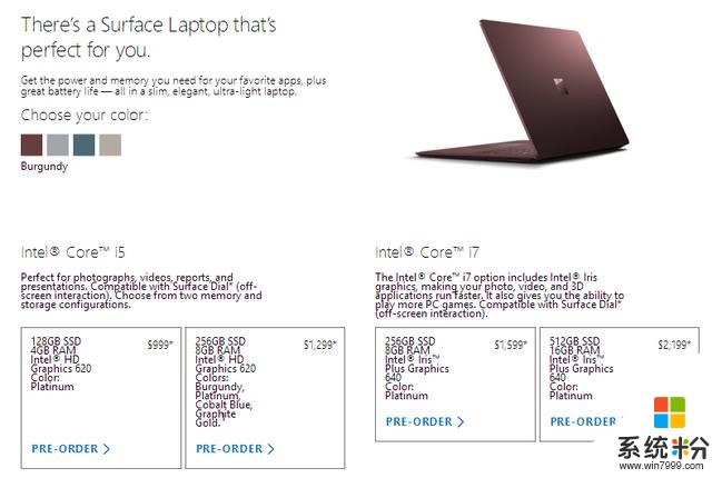 为战谷歌苹果 微软搬出了富二代学生本Surface Laptop(7)