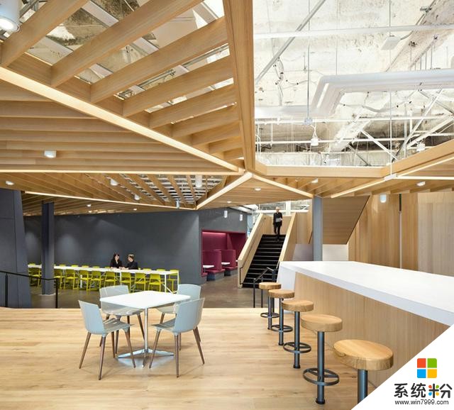 木之森林 旧百货大楼改造的微软加拿大总部设计欣赏(3)