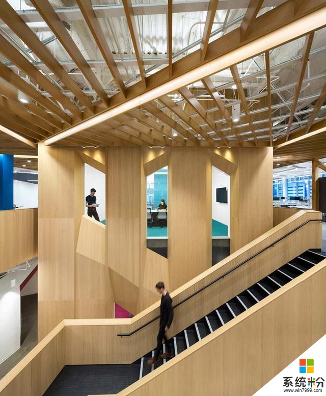 木之森林 旧百货大楼改造的微软加拿大总部设计欣赏(9)