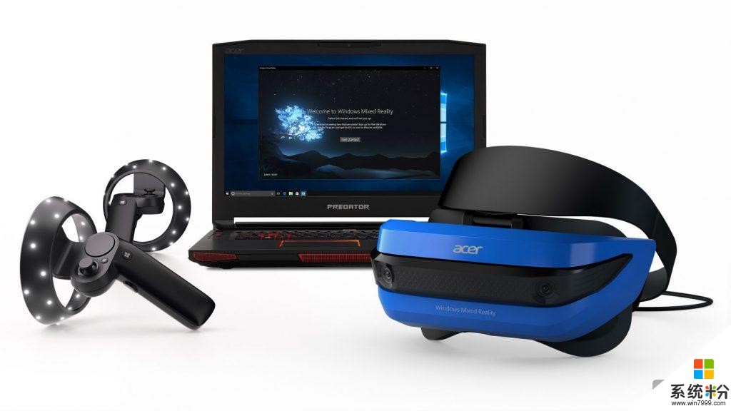 微软混合现实头盔上手体验, 还是有点像VR(2)