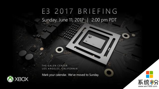 2017年E3大展的發布會即將來臨, 包括微軟(3)