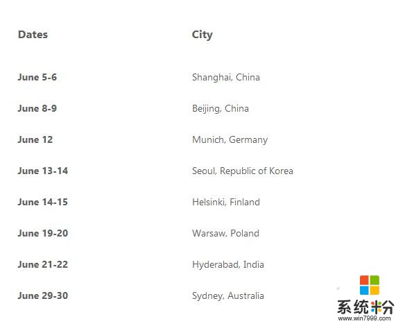 微软开启Build Tour巡展活动 首站定在中国上海(1)