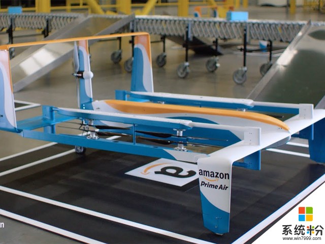 亚马逊在法新建研发中心：专注无人机送货(1)