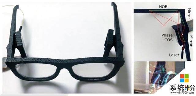 微软展示AR眼镜原型，酷似普通黑框眼镜(2)