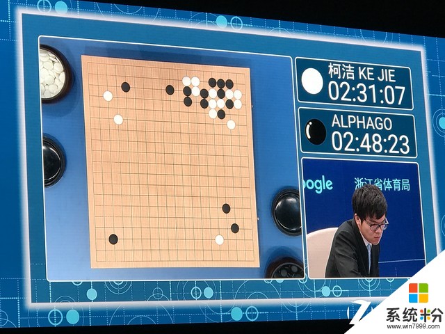 人机大战第二弹：AlphaGo执黑先行 柯洁执白(4)