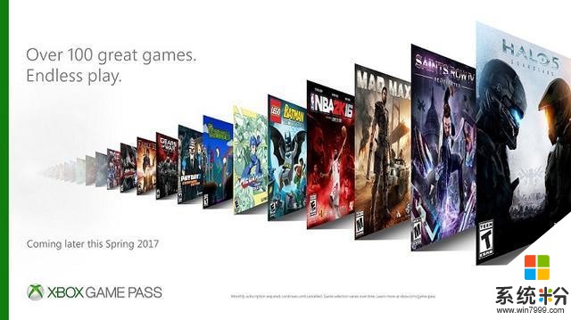 微軟Xbox Game Pass訂閱6月1日開始, 每個月都有新遊戲加入(1)
